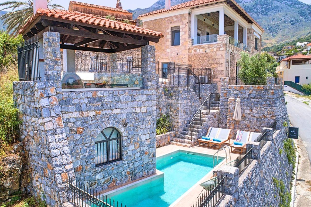 Acrothea Villa Heated Pool Chania  Exteriör bild