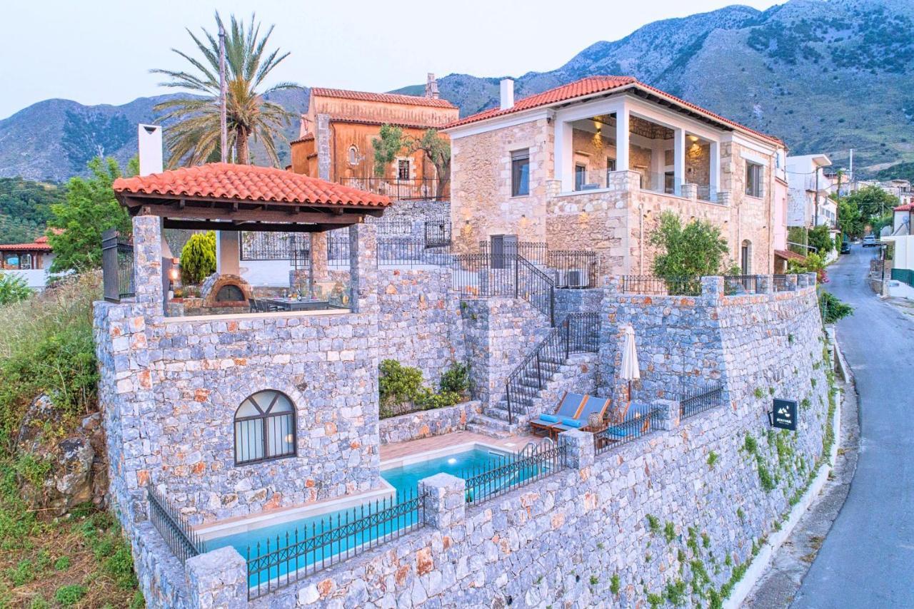 Acrothea Villa Heated Pool Chania  Exteriör bild