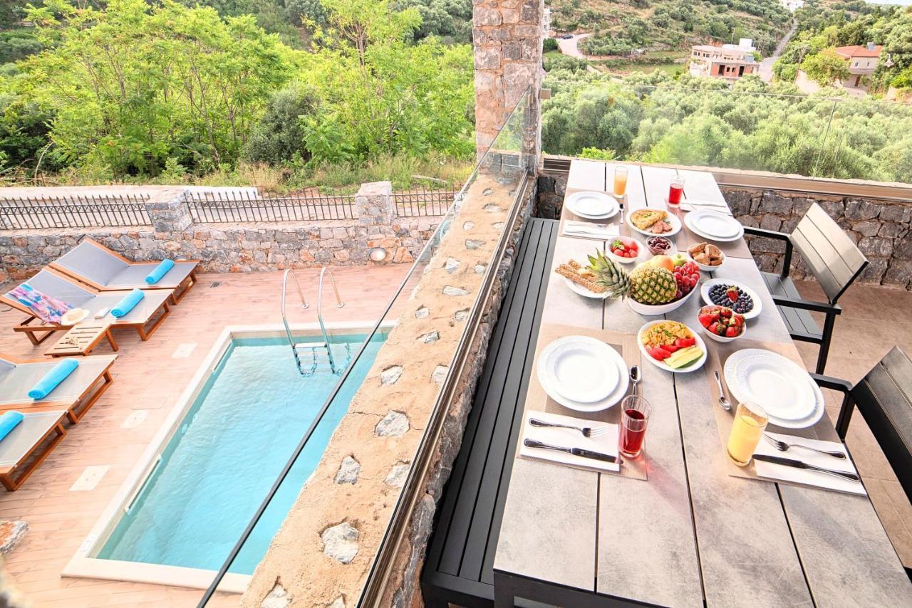 Acrothea Villa Heated Pool Chania  Exteriör bild