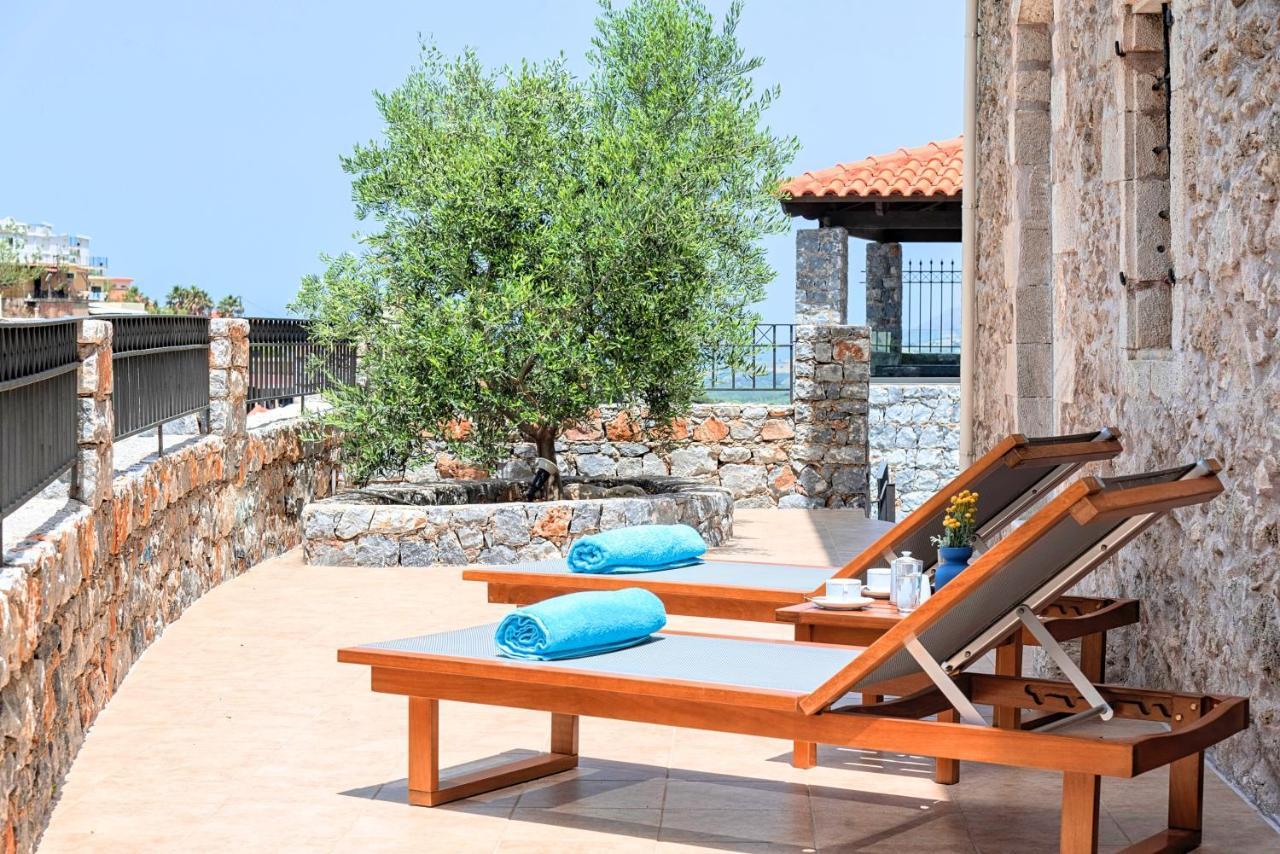 Acrothea Villa Heated Pool Chania  Exteriör bild